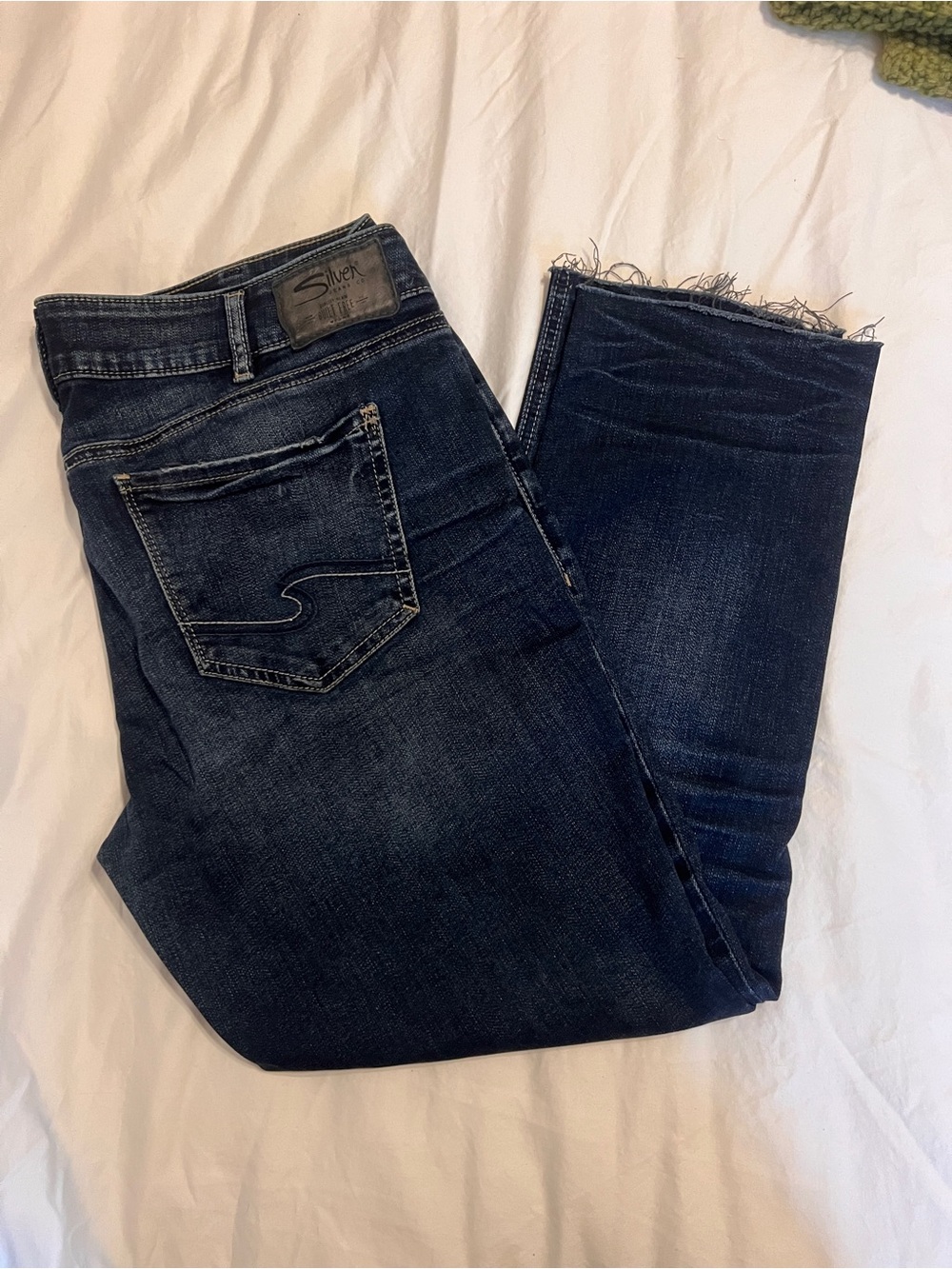 Silver Ankle Slim Jeans